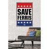 Trends International FERRIS BUELLER - SAVE Framed Wall Poster Prints - 2 of 4