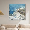Art Remedy Manuel Roman - Floral Plaza Beach Life Inspired Wall Art Framed - 2 of 4