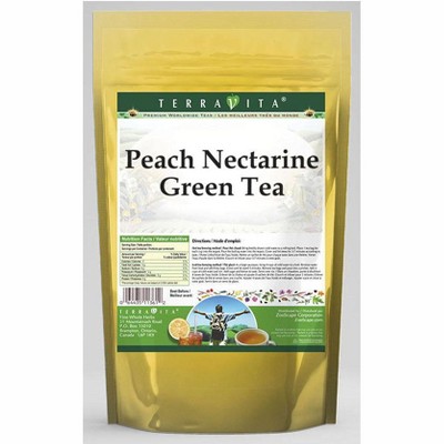 TerraVita Peach Nectarine Green Tea (50 tea bags, ZIN: 537697, 3-Pack)