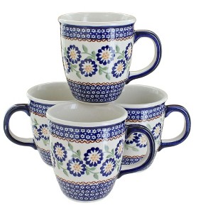 Blue Rose Polish Pottery K081 Manufaktura Mug Set - 1 of 2