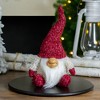 Northlight Chubby Smiling Gnome Plush Christmas Figure - 15" - Ivory and Red - 2 of 4