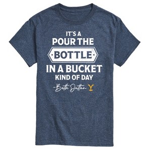 Men's - Yellowstone - Bottle In Bucket Day Short Sleeve Graphic T-Shirt - 1 of 4