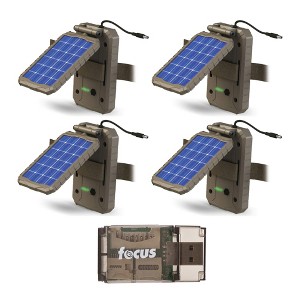 Stealth Cam Lithium Solar Power Panel (4-Pack) with Card Reader - 1 of 3