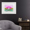 Trademark Fine Art - Ania Zwara  Opera Rose Rainbow Matted Framed Art - 2 of 4