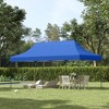 Outsunny 10' x 20' Heavy Duty Pop Up Canopy Tent with 3-Level Adjustable Height, Wheeled Roller Bag, UV Fighting Roof - 3 of 4