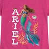 Girls' - Disney - Ariel Fitted Short Sleeve Graphic T-Shirt - 2 of 4