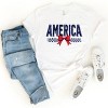 Simply Sage Market America Galaxy Coquette  Short Sleeve Tee - 3 of 4