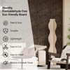UNISOAR Wood Acoustic Wall Panels-Self-Adhesive 3D Wood Slat Wall Panel-Sound Absorbing Panels for Noise Reducing-Feature Wall Decor for Home & Office - 4 of 4