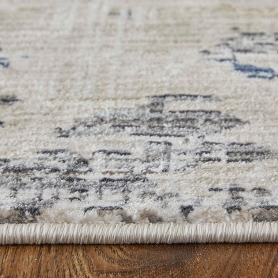Sonora Abstract Multicolor Viscose Rectangular Rug 2' x 3'