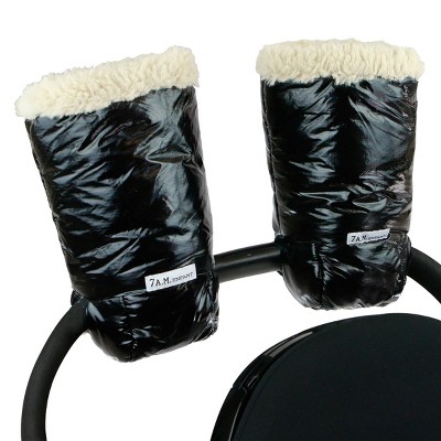 7AM Enfant Warmmuffs Stroller Gloves - Black Polar