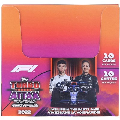 Topps 2022 Topps Formula 1 Turbo Attax Display Box | 24 Packs