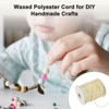 Unique Bargains Waxed Polyester Durable Flexible Beading Cord 1 Roll - 4 of 4