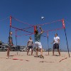 GoSports Slam X 4 Square Volleyball Beach Game Set - Ultimate Backyard Game for All Skill Levels - 14 x 14 ft - 4 of 4