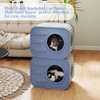 Decksplore Camera-Shaped Cat House, Waterproof Resin Indoor/Outdoor Cat Bed - 2 of 4