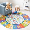 Kids Playhouse KPH225 Power Loomed Machine Washable Slip Resistant Rugs - Safavieh Kids - 2 of 3