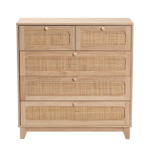 Rattan dresser store target