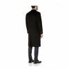 Adam Baker Men's 40902 Single Breasted Wool Cashmere Full Length Topcoat - Available in Black and Charcoal - 3 of 4
