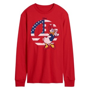Men's - Disney - Americana Long Sleeve Graphic T-Shirt - 1 of 2