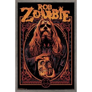 Trends International Rob Zombie - Warlock Framed Wall Poster Prints - 1 of 4