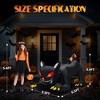 NAYSAYE 6.5 FT Halloween Inflatables Animated Black Cat with Shakable Head Waterproof for Yard Party Outdoor Display Day Night, Black, 78"*61"*52.8" - 3 of 4