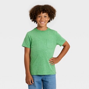 Boys' Short Sleeve Pocket T-Shirt - Cat & Jack™ - 1 of 3