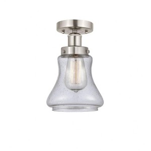 Bellmont - 1 Light Semi-Flush Mount In Industrial Style-8.25 Inches Tall and 6.5 Inches Wide - 1 of 1