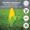 Big Dot of Happiness It's Corn - Yard Sign and Outdoor Lawn Decorations - Fall Harvest Party Yard Signs - Set of 8 - 3 of 4