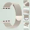 HTUTWOO Compatible with Apple Watch Band Series Women and Men, Stainless Steel Mesh Loop Magnetic Clasp Replacement for iWatch Bands - 4 of 4
