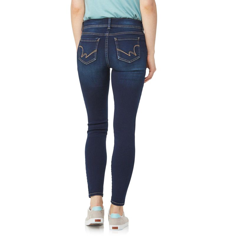 WallFlower Women's Ultra Skinny Mid-Rise Insta Soft Juniors Jeans (Standard and Plus), 3 of 4