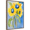 Amanti Art Sunflowers by Krinlox Canvas Wall Art Print Framed 16 x 23-in. - 3 of 4