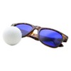 Golf Ball Finder Glasses - Casual Classic Style True Blue Lens Sunglasses - Men and Women (Black) - 2 of 3