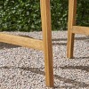 MOEPISY Set of 2 Outdoor Weather Resistant Acacia Wood Adirondack Dining Chairs Natural - 2 of 4