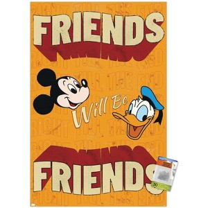 Trends International Disney Mickey Mouse & Donald - Friends Unframed Wall Poster Prints - 1 of 4
