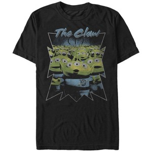 Men's Toy Story The Claw Squeeze Aliens T-Shirt - 1 of 4