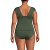 Lands' End Womens Square Neck Underwire Square Back Tankini Swimsuit Top - 2 of 4