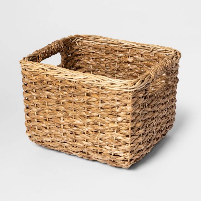 Photo 1 of Woven Aseana Small Milk Crate - Threshold