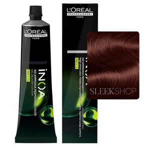 L'Oreal Pro iNOA Coloration Ammonia-Free Permanent Hair Color Dye  - Multicolored Loreal Haircolor Cream - 1 of 3