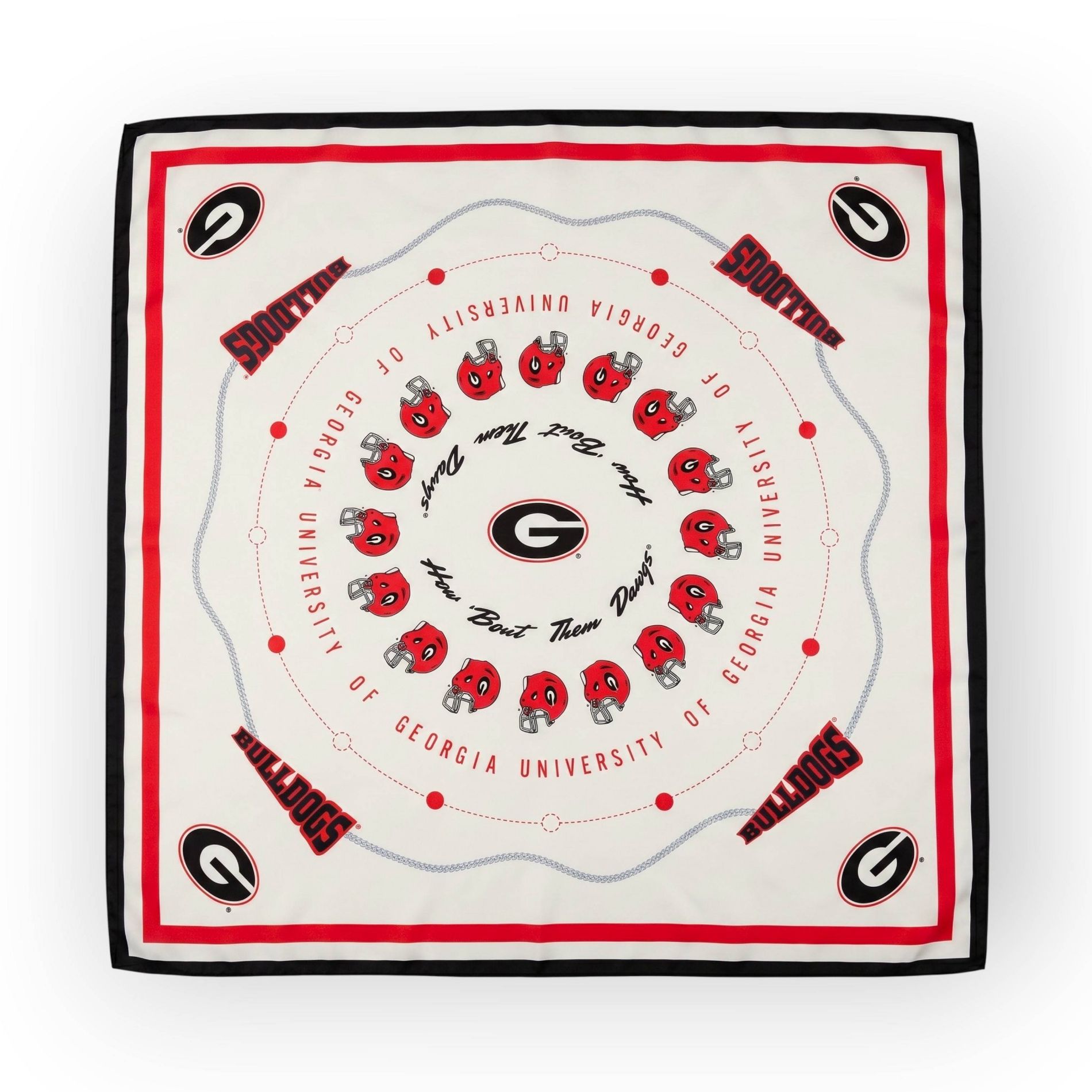 NCAA Georgia Bulldogs Hair Scarf