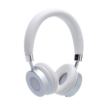 Contixo KB200 Kids Bluetooth Wireless Headphones -Volume Safe Limit 85db -On-The-Ear Adjustable Headset (White)