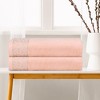 Unique Bargains Highly Absorbent Soft and Durable Bath Towels 28" x 56" 2 Pcs - 3 of 4