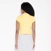 Women's Slim Fit Short Sleeve Mock Turtleneck T-Shirt - Wild Fable™ - 3 of 4