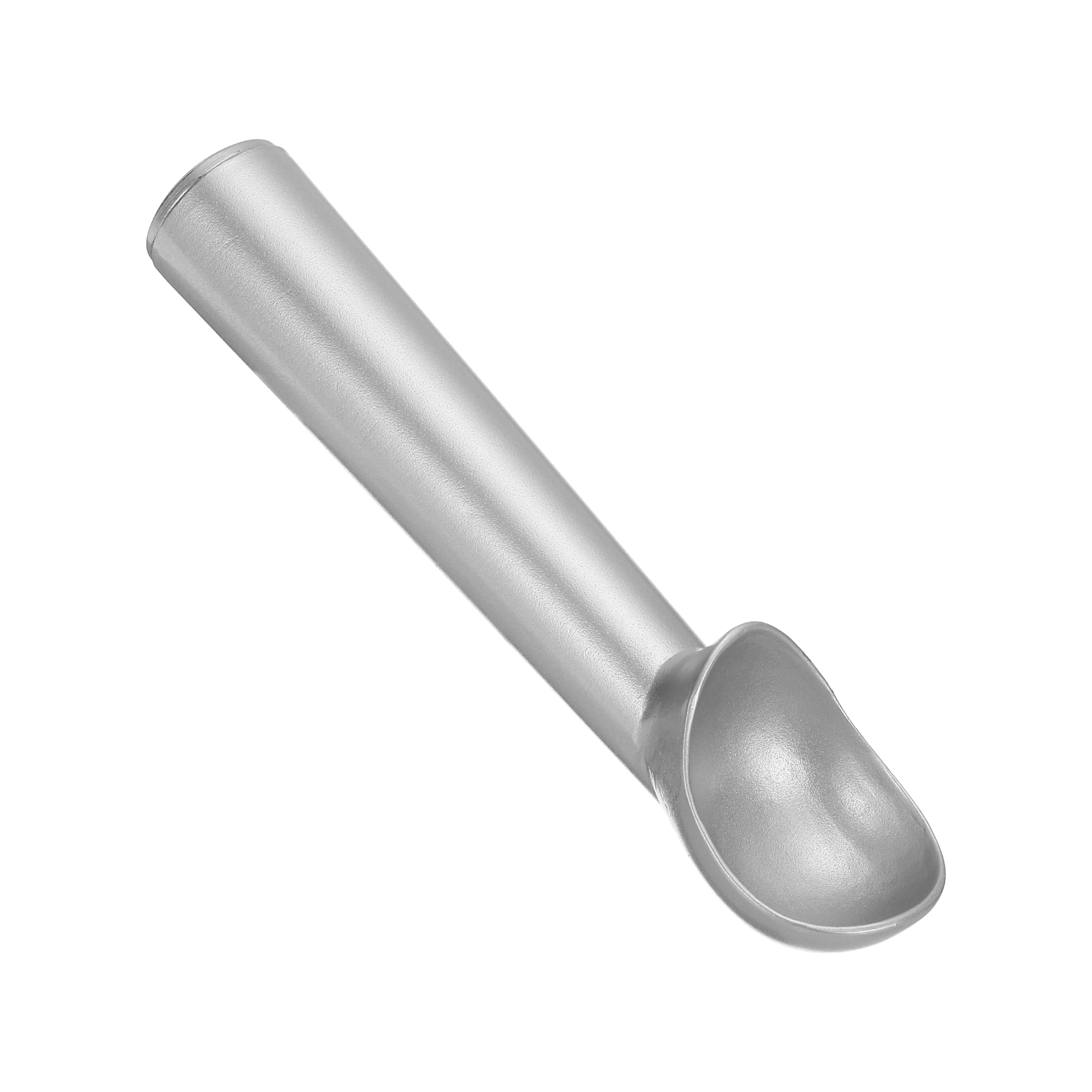 Unique Bargains Aluminum Alloy Nonstick Anti-Freeze One Piece Baking Ice Cream Scoop Silver