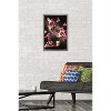 Trends International James Booker - Galaxy Laser Cats on Pizza Framed Wall Poster Prints - 2 of 4
