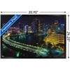 Trends International Cityscapes - Venetian Causeway Framed Wall Poster Prints - 3 of 4