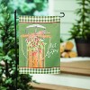 Evergreen Let It Snow Sleigh Suede Garden Flag 12 x 18 Inches Indoor Outdoor Decor - 3 of 4