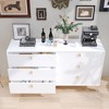 Famapy 6 Drawers Storage Dresser Modern Chest of Drawer - 2 of 4