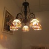 Chloe Lighting Serenity Tiffany-Style 5 Light Victorian Large Chandelier 27" Wide - 3 of 4