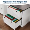 COZONY Farmhouse File Cabinet with 2 Drawers, Rustic Storage Organizer for Documents and Office Supplies - 3 of 4