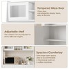 Kitchen Pantry & Storage Cabinet, 67" Tall Sideboard Hutch with Microwave Shelf, Wooden Buffet with Doors, Shelves & Drawers for Dining Room, Office - 4 of 4