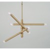 Capital Lighting Zane 6 - Light Chandelier in  Aged Brass - 2 of 3